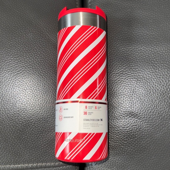 Stanley Candy Cane Twist Christmas 2025 Transit Tumbler - Picture 3 of 6